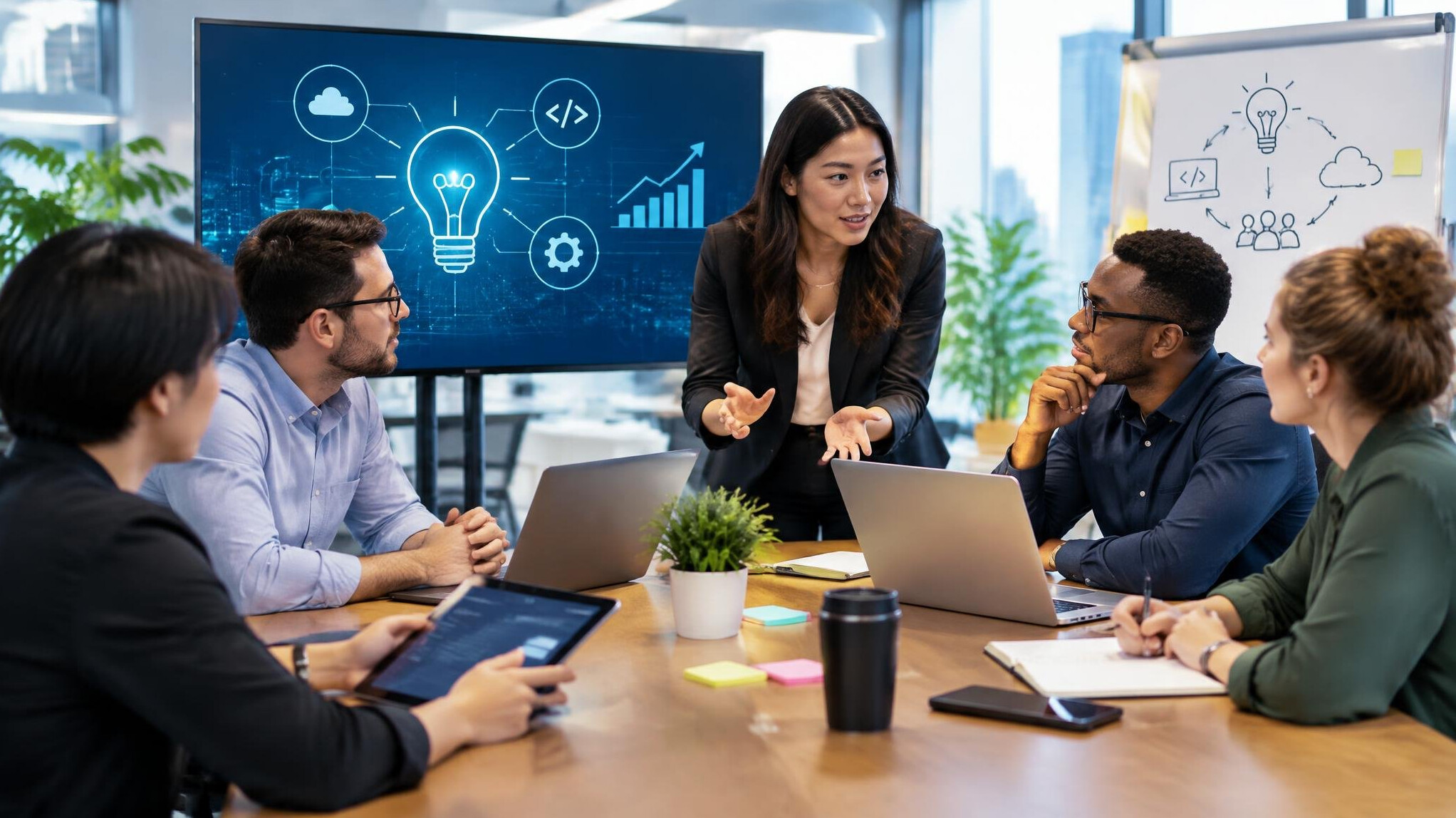 business innovation meeting