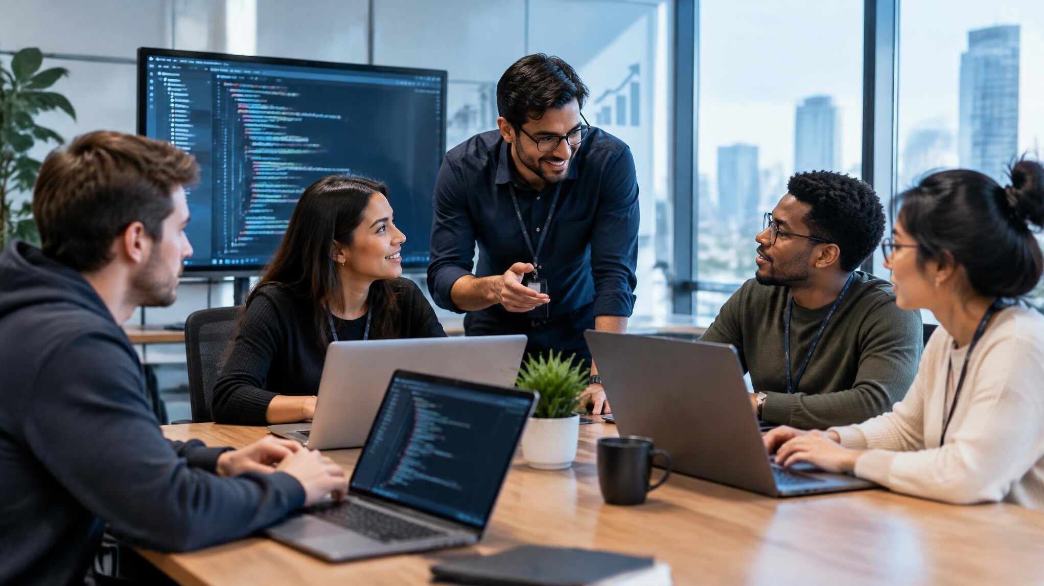 corporate programming team
