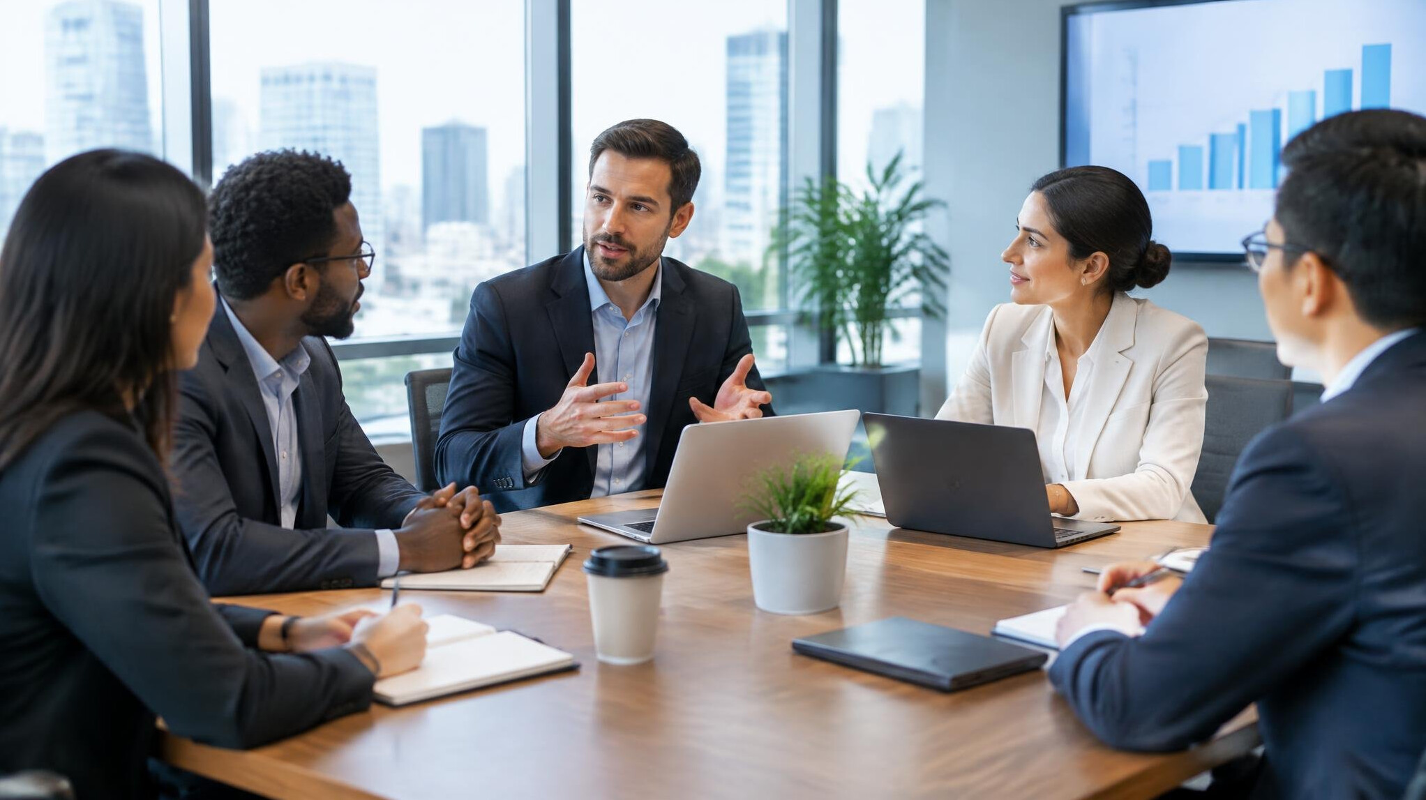 business team meeting