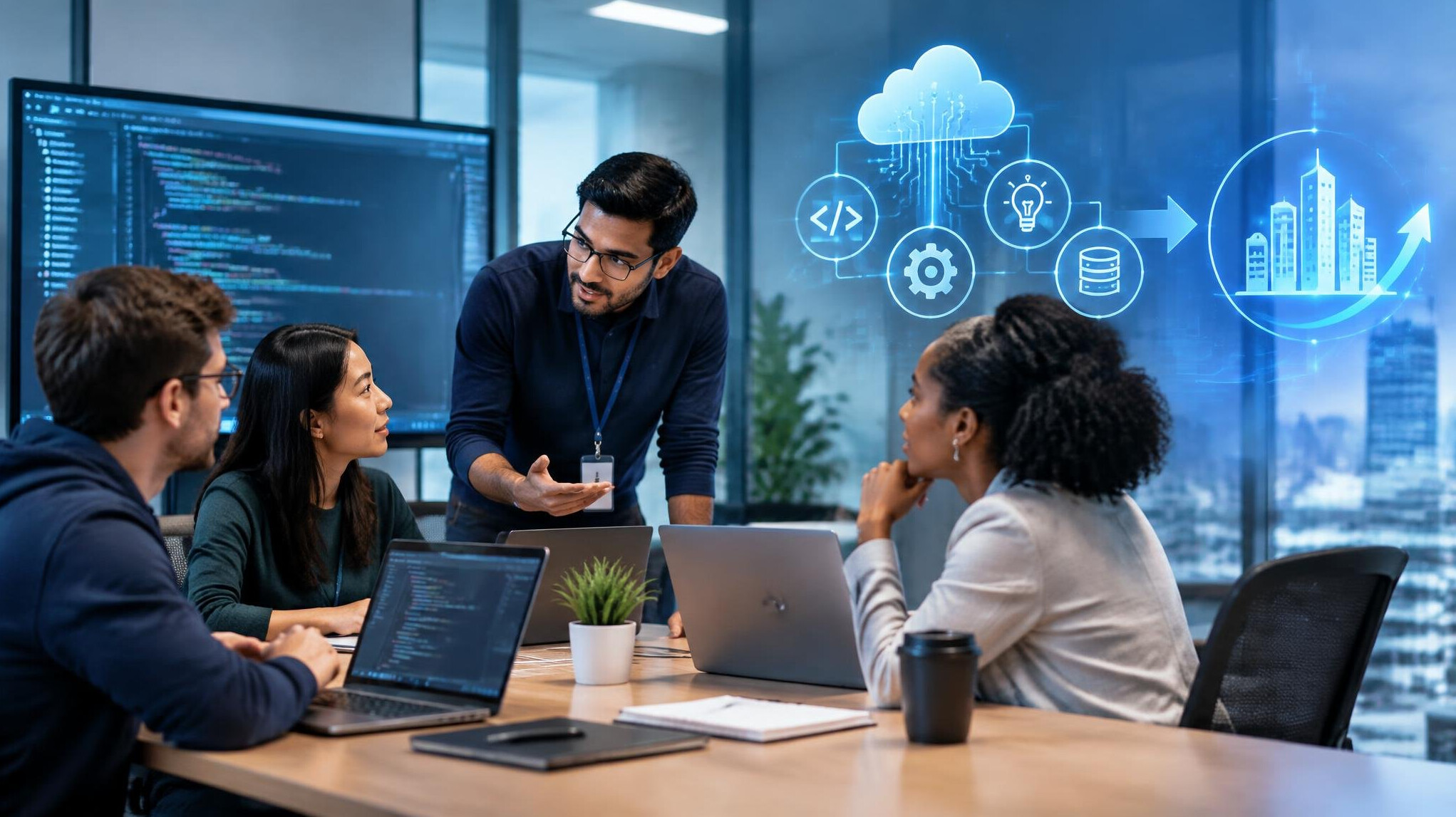 digital transformation concept