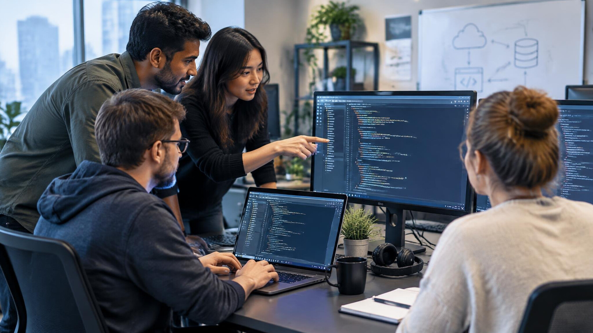 custom software development team